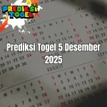 Prediksi togel 5 Desember 2025 lengkap dengan angka 2D, 3D, 4D untuk semua pasaran malam ini.